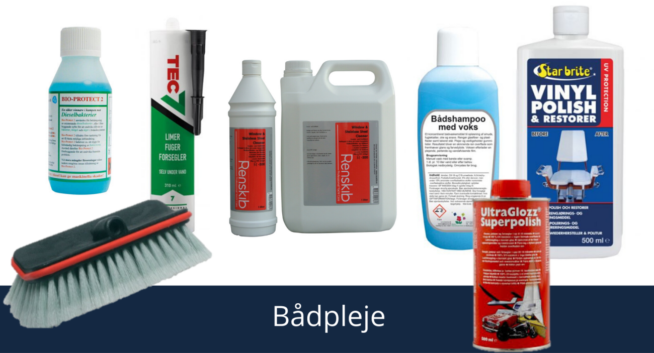 Bådpleje bådshampoo polish tec 7