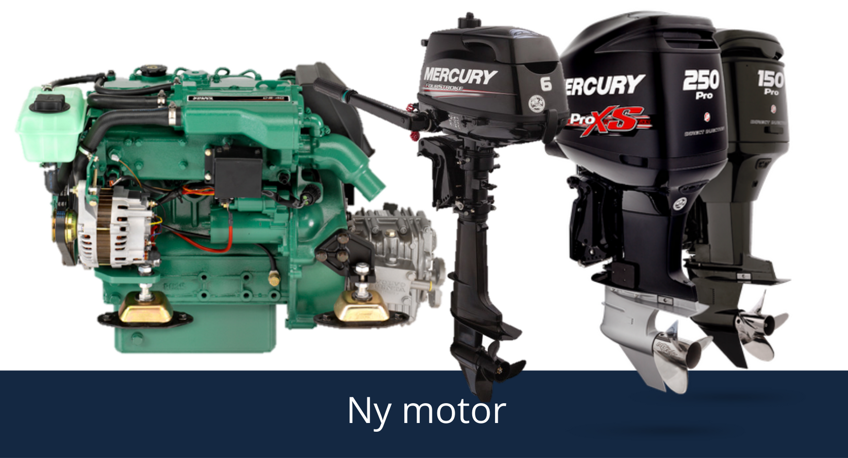 bådmotor mercury Volvo Penta instrumenter påhængsmotor indenbordsmotor