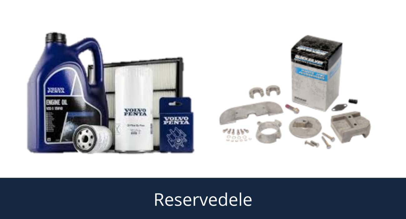 Reservedele Volvo Penta Mercury mercruiser bådmotorer